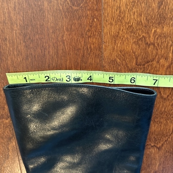 Roberto Del Carlo Black LeatherTall Riding Equestrian Boots, Size US 7.5 EU 37.5 - Picture 14 of 14